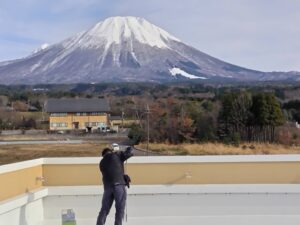 雪の大山☃