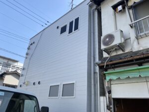 松江市テナントビル　外壁リフォーム工事